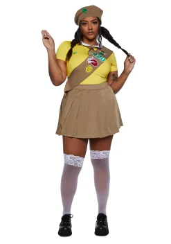 Trickz N' Treatz Plus*Plus Pot Brownie Costume Set