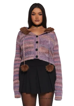 Current Mood Tops|Plus*Plus Punky Pop Knit Cardigan