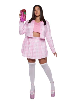 Trickz N' Treatz Plus*Plus Queen Plastic Costume Set