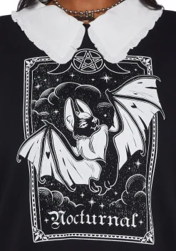 The Grave Girls Sweatshirts & Hoodies|Tops*Plus Quiet Student Sweatshirt