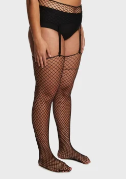 x_Leg Avenue Socks & Tights*Plus Seduce 'Em Garter Belt N' Stockings