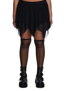 The Grave Girls Bottoms|Skirts*Plus Wait For The Blackout Mini Skirt