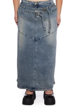 Current Mood Bottoms|Skirts*Plus Worry Less Maxi Skirt