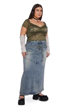 Current Mood Bottoms|Skirts*Plus Worry Less Maxi Skirt