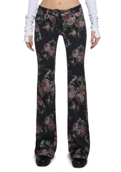 Current Mood Bottoms|Pants*Poetic Words Denim Jeans