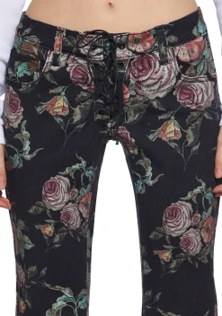 Current Mood Bottoms|Pants*Poetic Words Denim Jeans