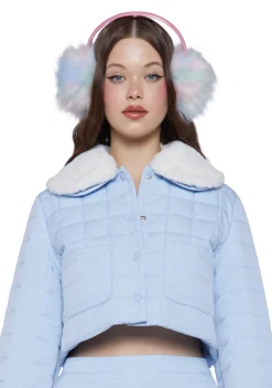 Sugar Thrillz Bottoms|Skirts*Polar Express Mini Skirt