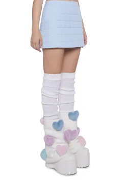 Sugar Thrillz Bottoms|Skirts*Polar Express Mini Skirt