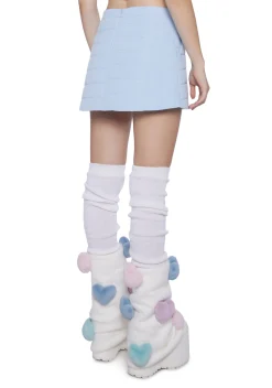 Sugar Thrillz Bottoms|Skirts*Polar Express Mini Skirt