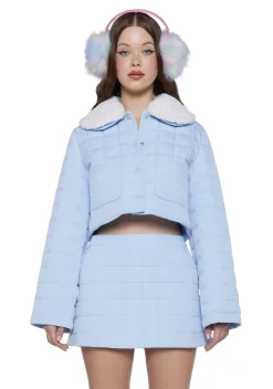 Sugar Thrillz Outerwear*Polar Express Quilted Jacket