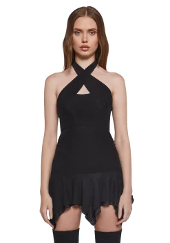 Generation Kiss Dresses|Plus*Portia Halter Dress
