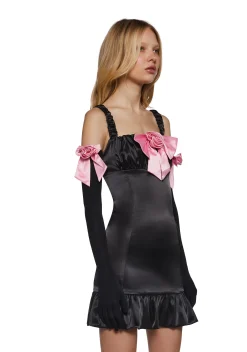 Sugar Thrillz Dresses|Mini Dresses*Posh Life Mini Dress And Gloves Set