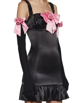 Sugar Thrillz Dresses|Mini Dresses*Posh Life Mini Dress And Gloves Set