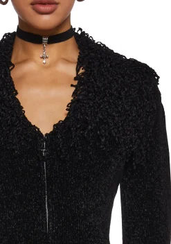 dELiA*s by Dolls Kill Tops*Positive Vibes Only Chenille Sweater Top