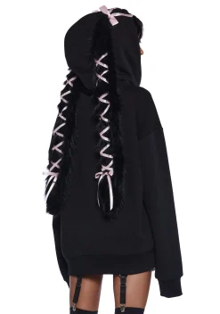 Sugar Thrillz Outerwear|Sweatshirts & Hoodies*Precious Bunny Zip-Up Hoodie