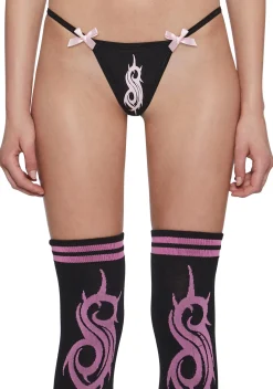 Dolls Kill x Slipknot Lingerie|Plus*Prelude 3.0 Thong Panty
