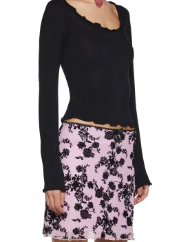 dELiA*s by Dolls Kill Tops|Plus*Pretty Baby Long Sleeve Top