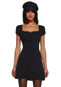 dELiA*s by Dolls Kill Dresses|Plus*Pretty Lies Babydoll Dress - Black