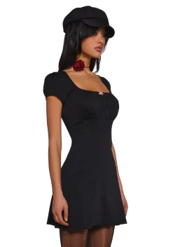dELiA*s by Dolls Kill Dresses|Plus*Pretty Lies Babydoll Dress - Black