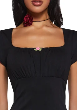 dELiA*s by Dolls Kill Dresses|Plus*Pretty Lies Babydoll Dress - Black