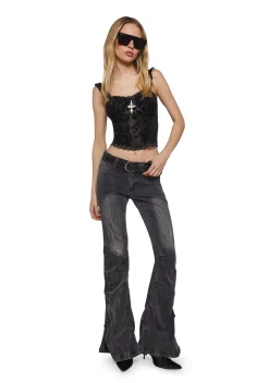 Widow Tops*Pretty Obsessed Velvet Cami