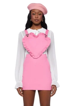 Sugar Thrillz Dresses*Pretty Obvious Pinafore Dress
