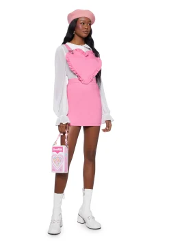 Sugar Thrillz Dresses*Pretty Obvious Pinafore Dress