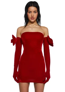 Sugar Thrillz Dresses|Mini Dresses*Pretty Perfection Mini Dress Set - Red