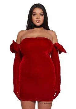 Sugar Thrillz Dresses|Mini Dresses*Pretty Perfection Mini Dress Set - Red