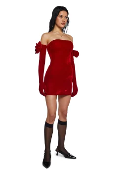 Sugar Thrillz Dresses|Mini Dresses*Pretty Perfection Mini Dress Set - Red
