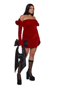 Sugar Thrillz Dresses|Mini Dresses*Pretty Perfection Mini Dress Set - Red