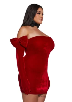 Sugar Thrillz Dresses|Mini Dresses*Pretty Perfection Mini Dress Set - Red