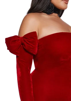 Sugar Thrillz Dresses|Mini Dresses*Pretty Perfection Mini Dress Set - Red