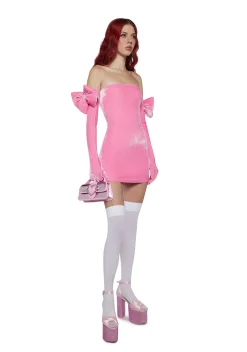 Sugar Thrillz Dresses|Mini Dresses*Pretty Perfection Mini Dress Set- Pink