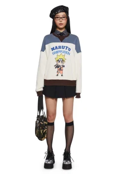 Dolls Kill x NARUTO SHIPPUDEN Outerwear|Sweatshirts & Hoodies*Prove Them Wrong Crewneck Sweatshirt