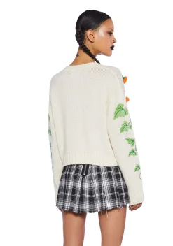 Trickz N' Treatz Outerwear*Pumpkin Spice Life Knit Cardigan