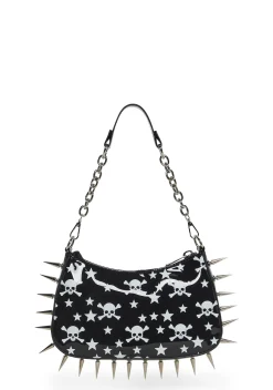 Widow Bags*Punk Memories Spiked Shoulder Bag