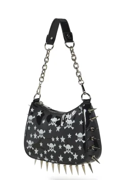 Widow Bags*Punk Memories Spiked Shoulder Bag