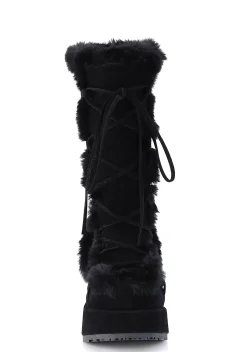 Demonia Boots|Platforms*Pure Vigilance Low Platform Boots- Black