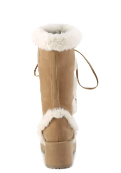 Demonia Boots|Platforms*Pure Vigilance Low Platform Boots- Brown