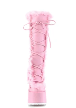 Demonia Boots|Platforms*Pure Vigilance Platform Boots-Pink