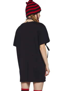 The Grave Girls Tops*Purrfect Night Oversized Tee