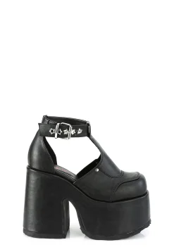 Demonia Platforms|Heels*Pushin' Daisies Platform Heels
