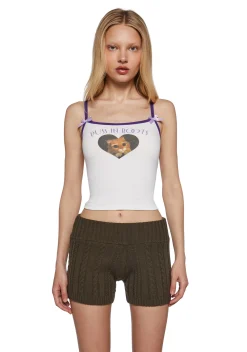 Dolls Kill x Shrek Tops|Boots*Puss In Boots Cami Tank