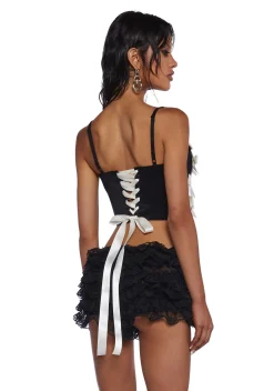 Sugar Thrillz Corsets|Tops*Put A Bow On It Corset Top
