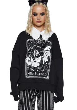 The Grave Girls Outerwear|Sweatshirts & Hoodies*Quiet Student Sweatshirt