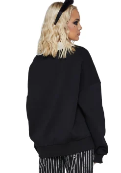 The Grave Girls Outerwear|Sweatshirts & Hoodies*Quiet Student Sweatshirt
