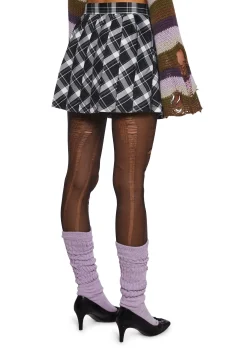 dELiA*s by Dolls Kill Bottoms|Skirts*Rad Omens Pleated Mini Skirt - Plaid