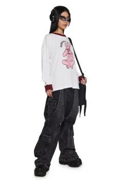 Dolls Kill x NARUTO SHIPPUDEN Tops*Ramen For Life Long Sleeve Tee