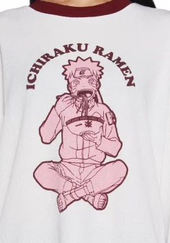Dolls Kill x NARUTO SHIPPUDEN Tops*Ramen For Life Long Sleeve Tee